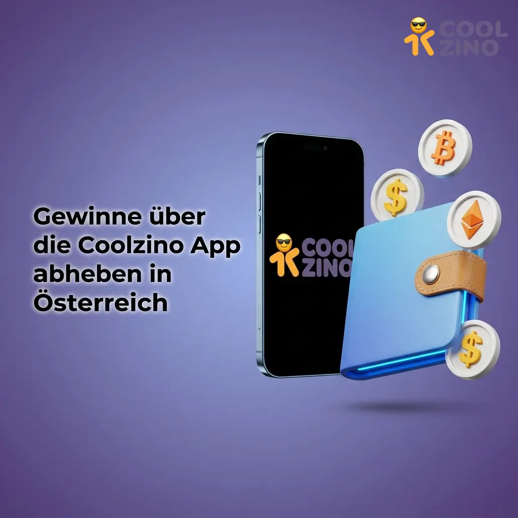 Coolzino App Auszahlung auf Smartphone für iOS und Android Nutzer in Österreich